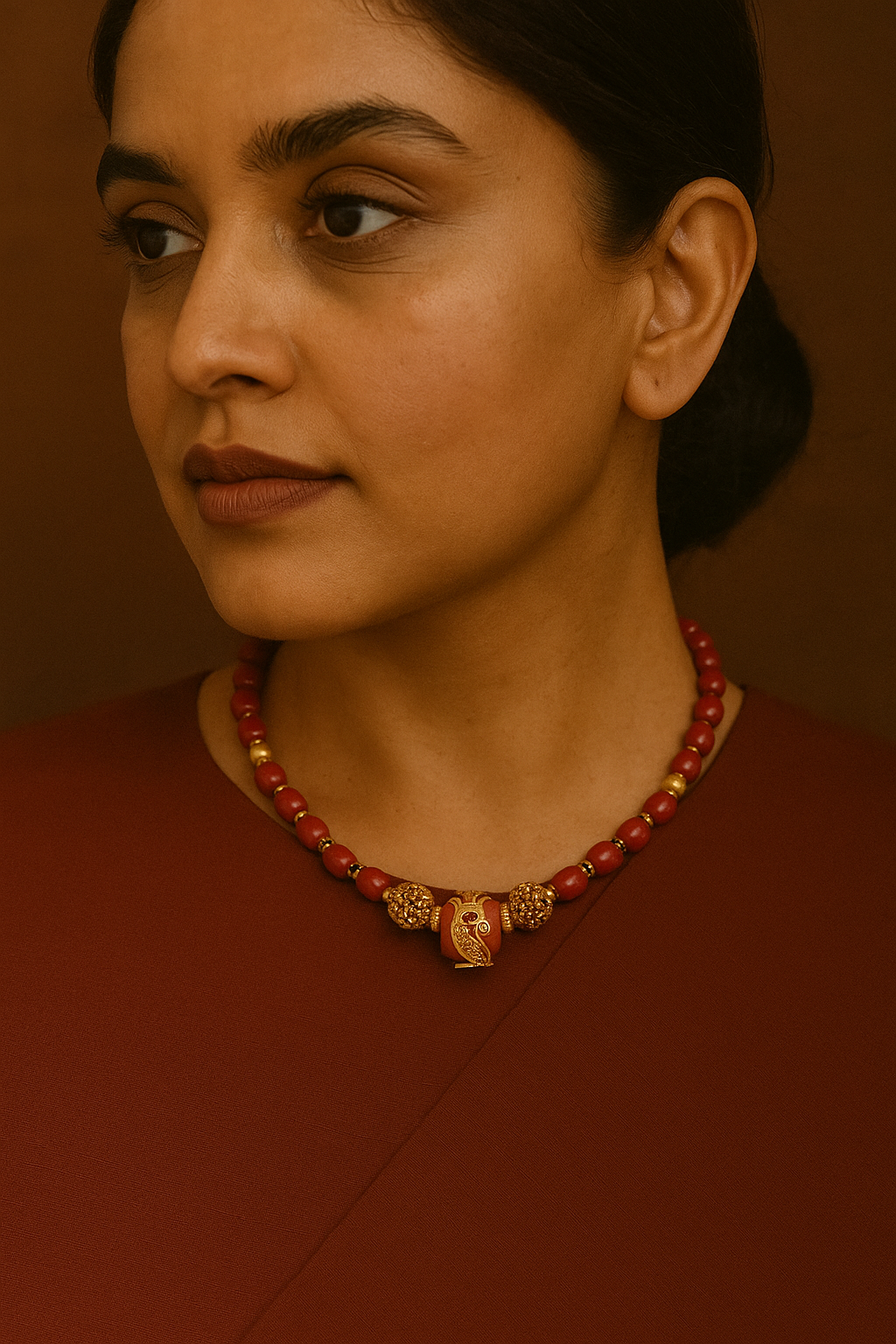 Coral Premium Design Necklace - Image 3