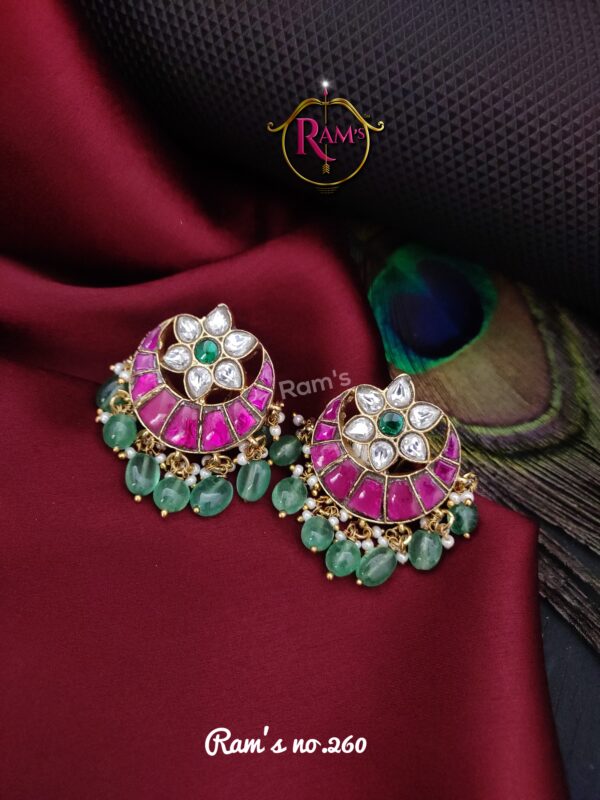 Jadua kundan Earrings/Studs