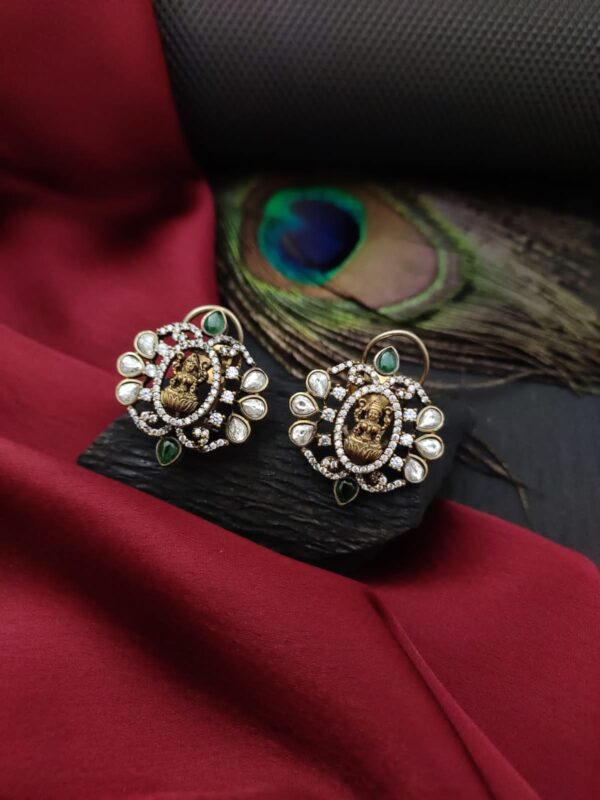 Antiuq Gold Plated Earrings