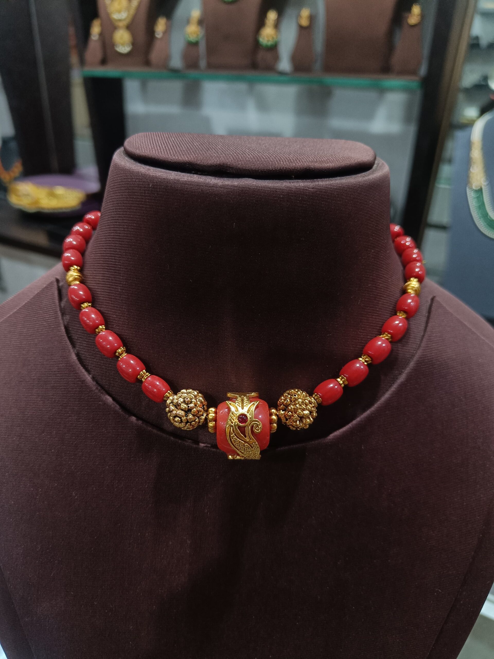 Coral Premium Design Necklace - Image 4